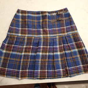 Ladies Wool Mini Skirt